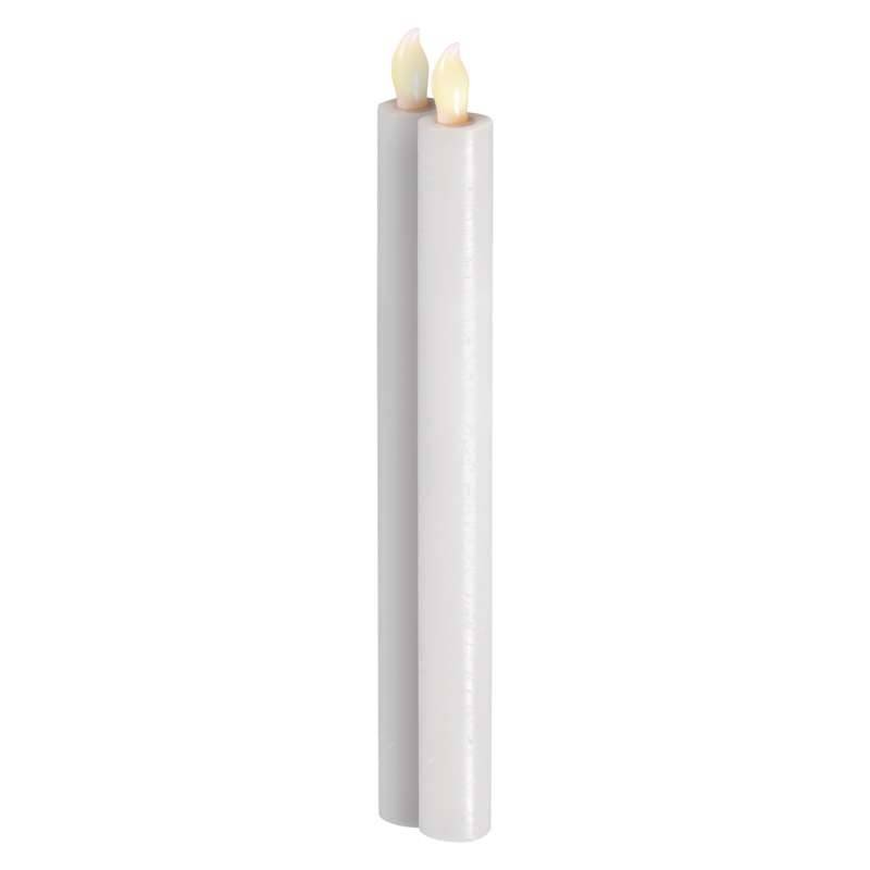 LED svíčky - bílé, 25cm 2ks EMOS ZY2270