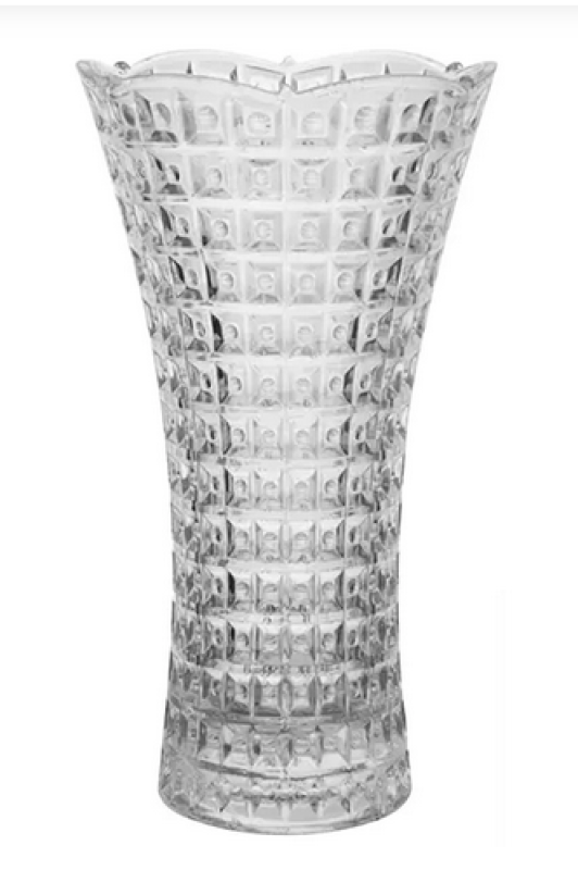 Váza sklo 17,5x7,5cm