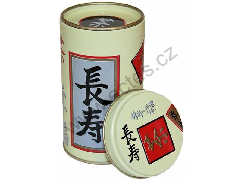 Plech.čaj kulatá 100g JAPAN vnitřní plech.víčko