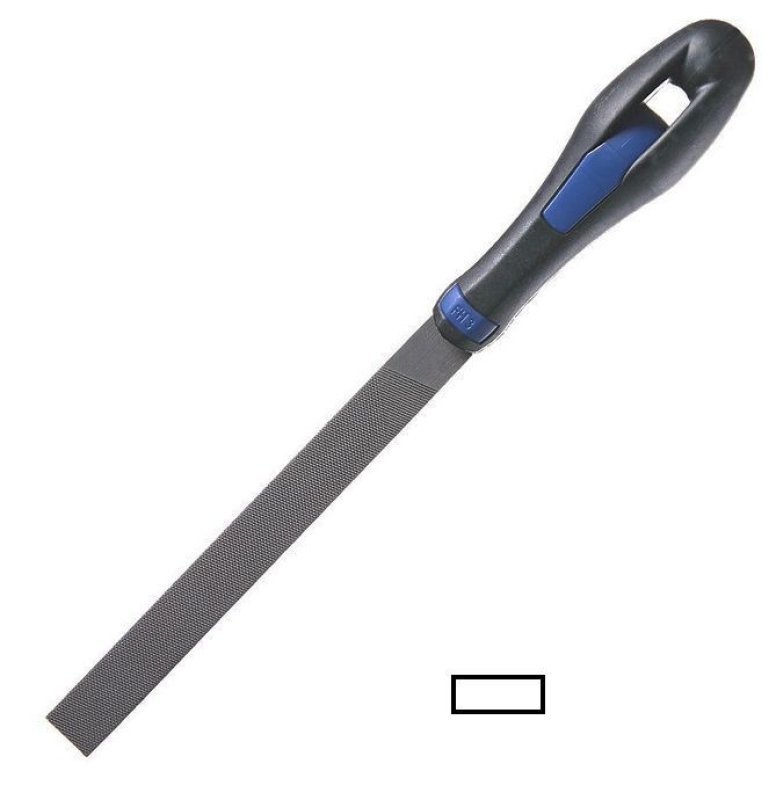 Pilník na kov plochý 250/2