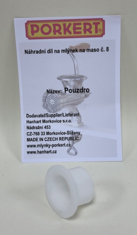 Pouzdro k mlýnku na maso Porkert č.8