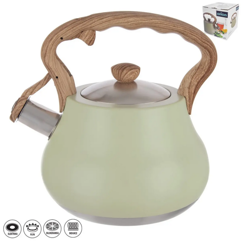 Čajník nerez GREENISH 3 l