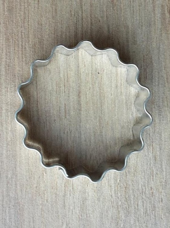 Vykrajovačka kolečko vroub.malé