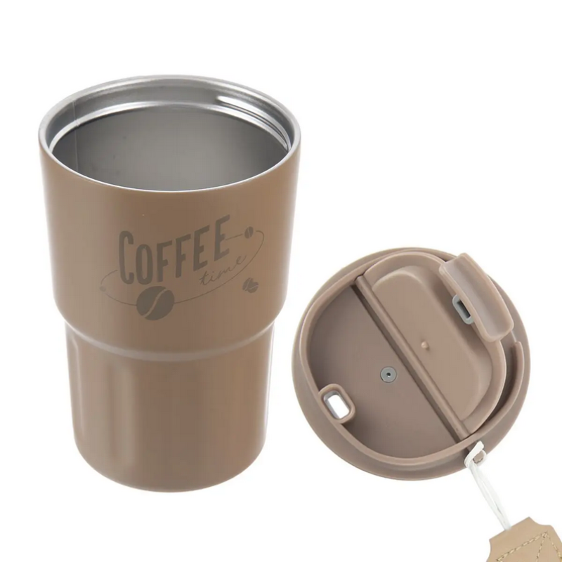 Hrnek termo pohár 0,48L NR/UH hnědá