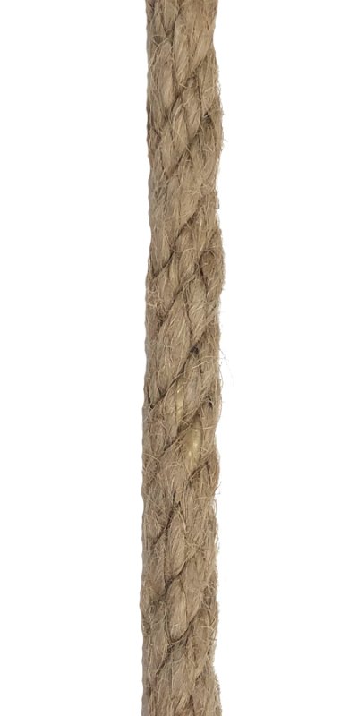 Přírodní lano z materiálu juta - 6mm, cena za 1m