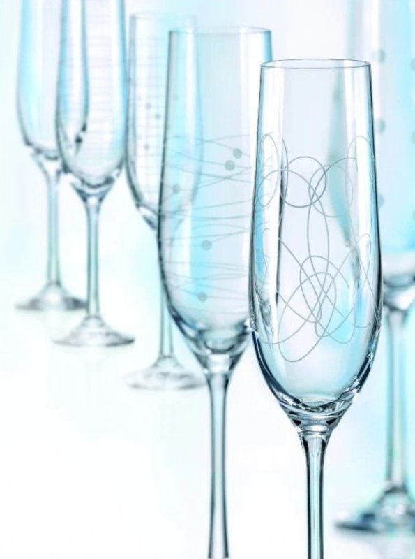 Sada sklenic VIOLA 190ml 6ks Elements