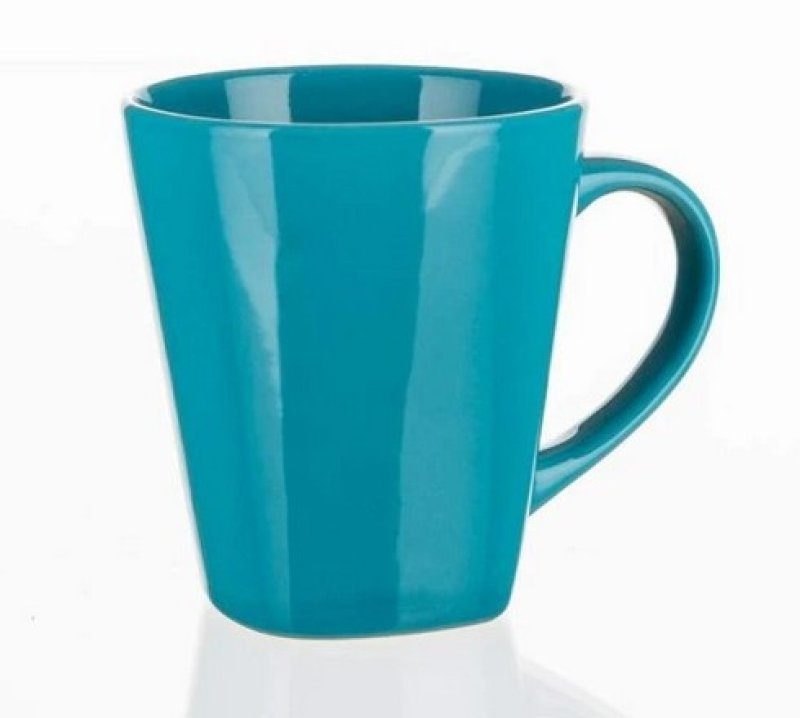 Hrnek ker. 180ml ASYMO tyrkysový