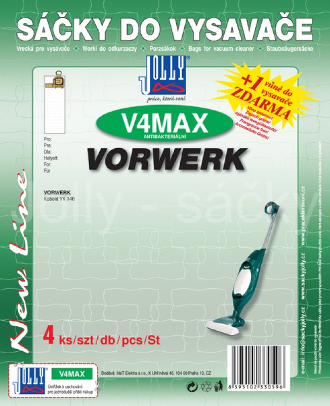 Sáčky Vorwerk V4 Max - 4ks