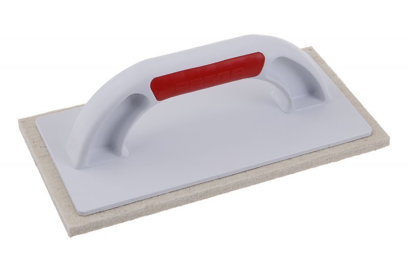 Hladítko 250x130 plast, bílá plsť    34415