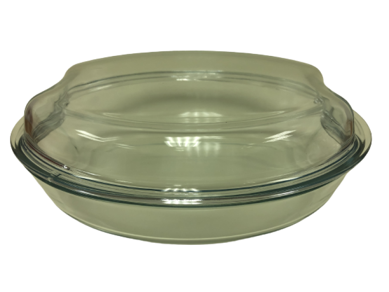 Pekáč ovál 2,5 l s víkem