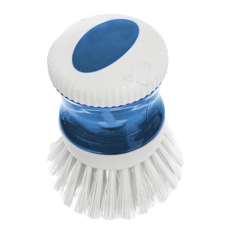 Kartáč na nádobí s dávkov.