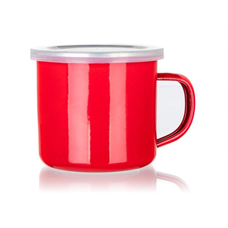 Hrnek smalt 0,5L+víč.MILTON