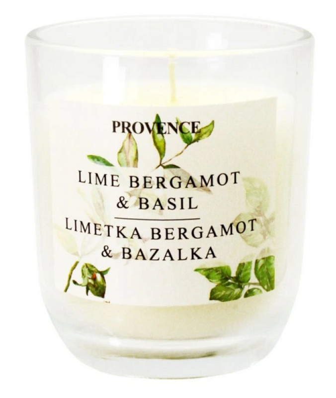 Svíčka ve skle 158g lime bergamot