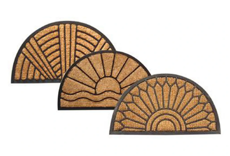 Rohožka půlkruh 40x70cm