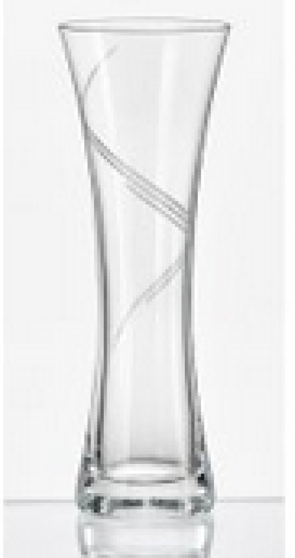 Váza 19,5cm VLNKA II. čirá