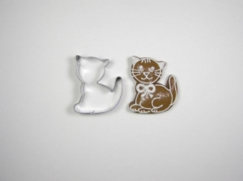 Vykraj. KOČKA nerez 52x43mm