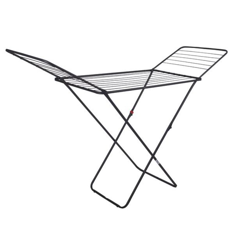 Sušák na prádlo černý 18m