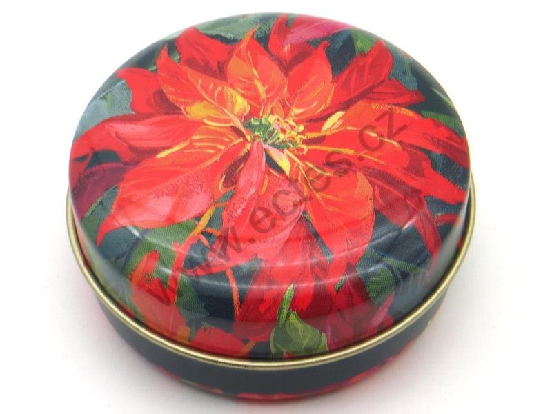 Pilule kulatá bez vložky RED RUBY poinsetie