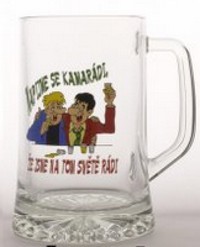 Sklenice - korbel 0,5L VTIP