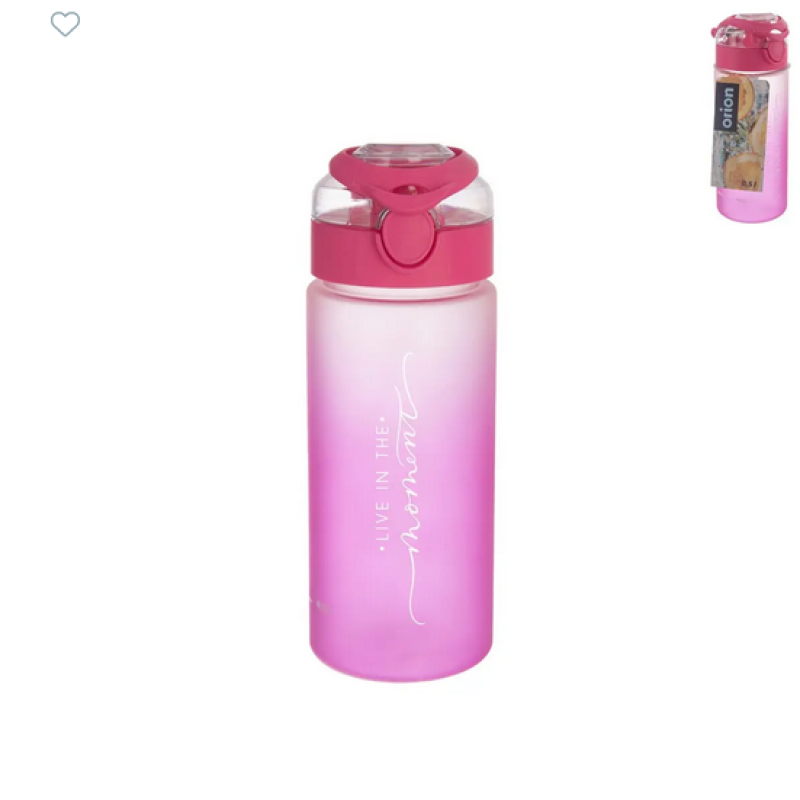 Láhev na vodu tritan 0,5 l růžová