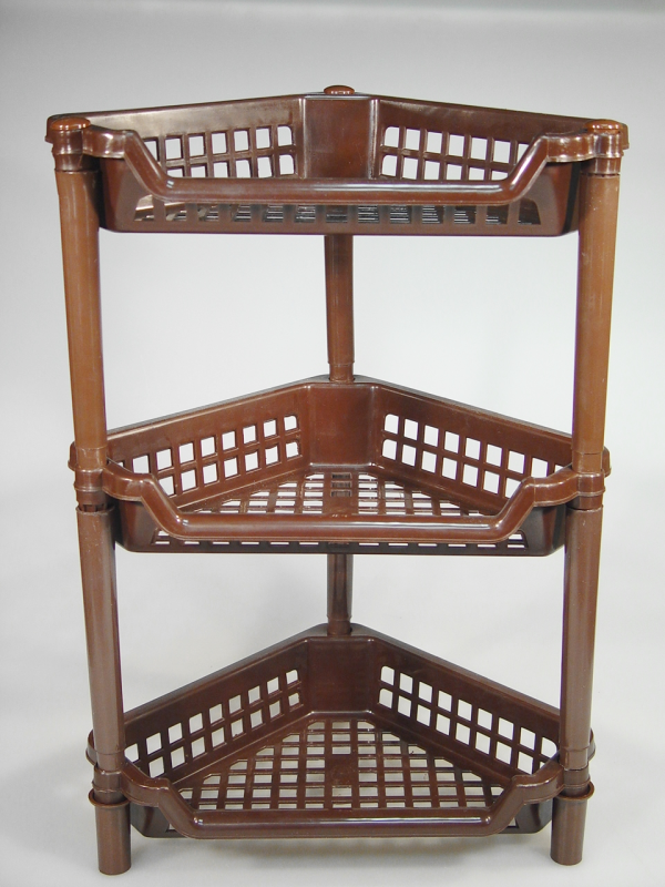 Regál 3-polička UH rohová