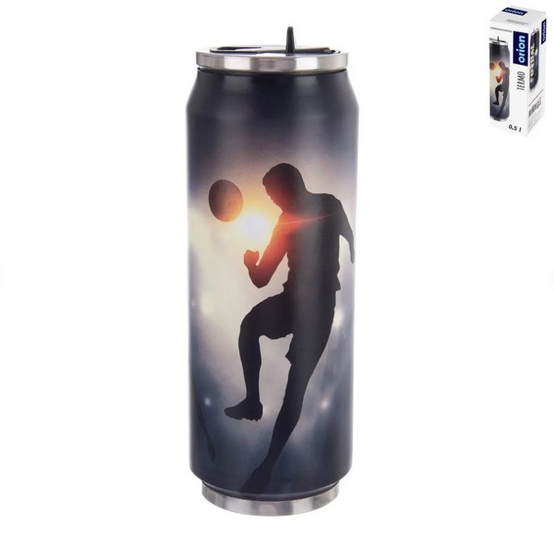Termoska-plech. 0,5 fotbal