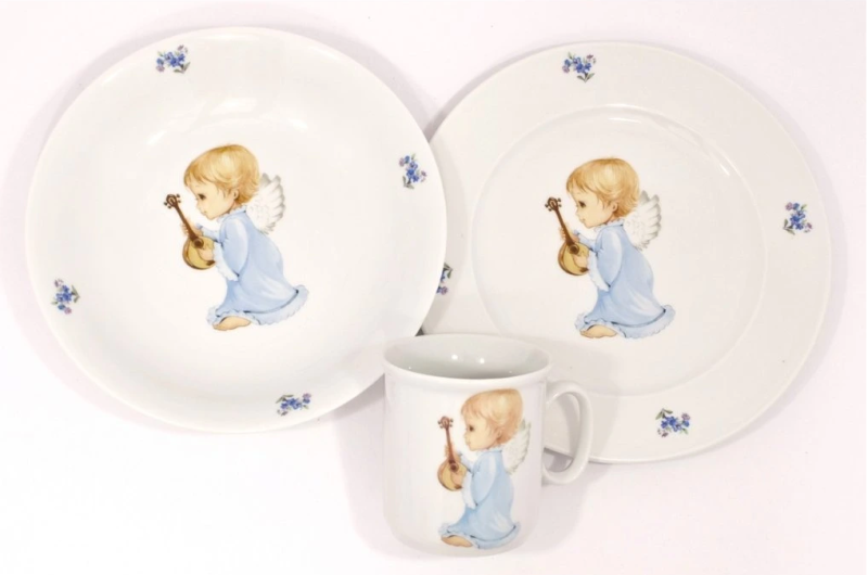 Dětská sada 3d ANDÍLEK MODRÝ