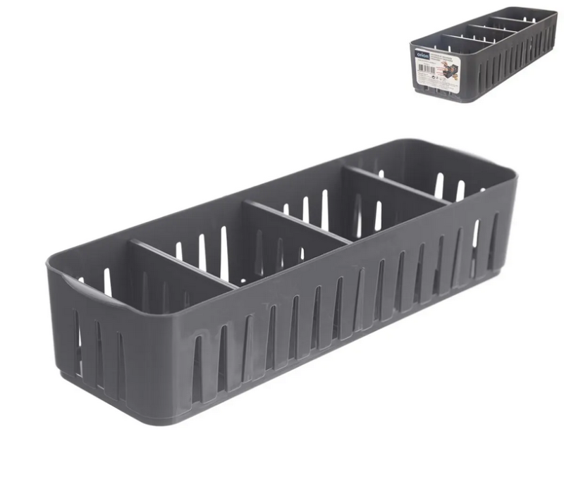 Organizér Flexi šedý 32x10x7cm