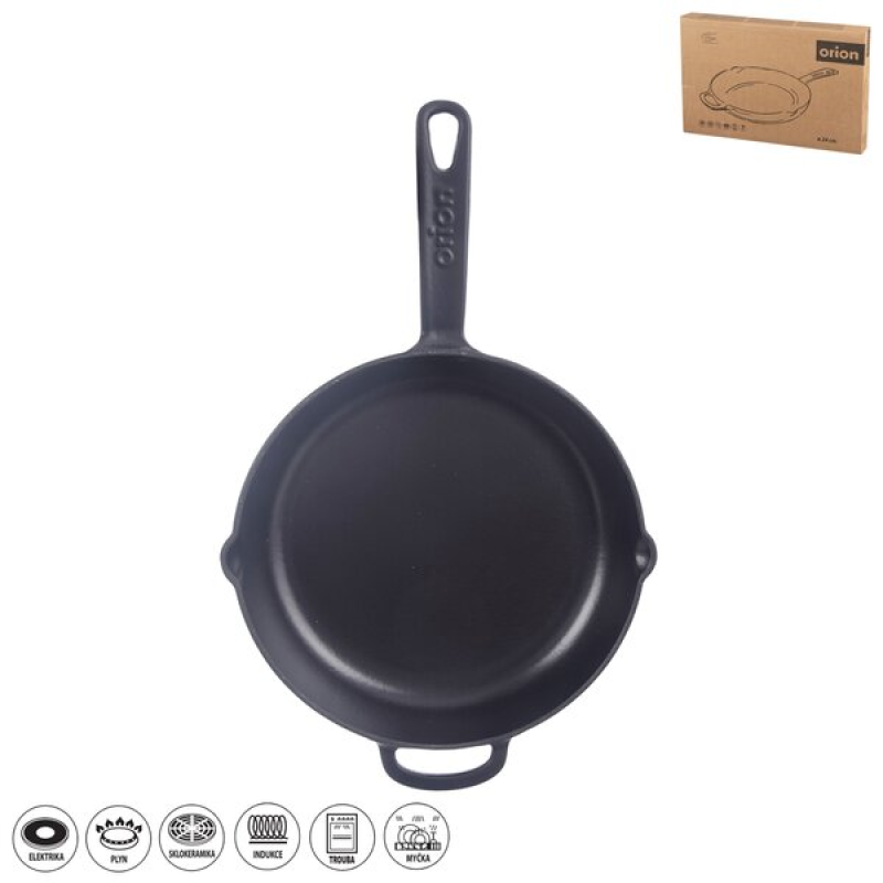 Pánev litina smalt 24cm