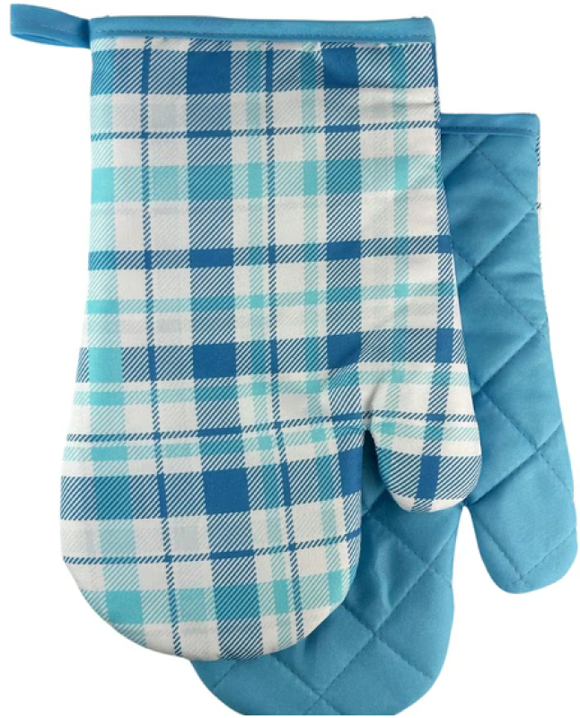 Chňapka s mag.2ks CHECKS modrá