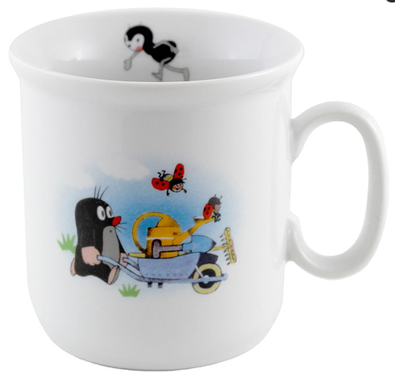 Hrnek 160ml Gaston krtek a kolečko