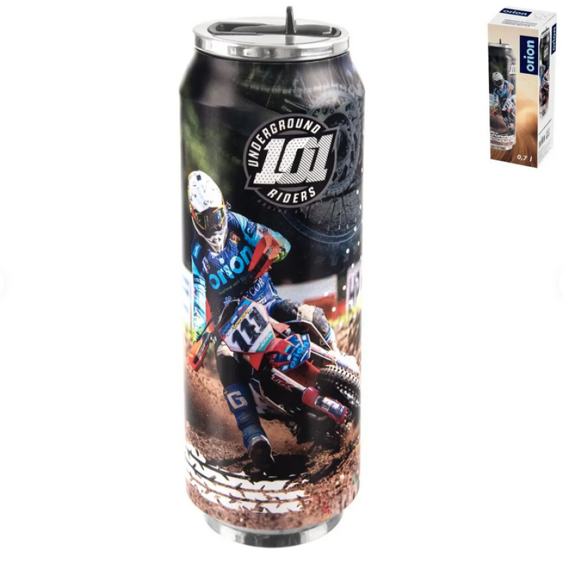 Termoska-plech. 0,7 MOTOKROS