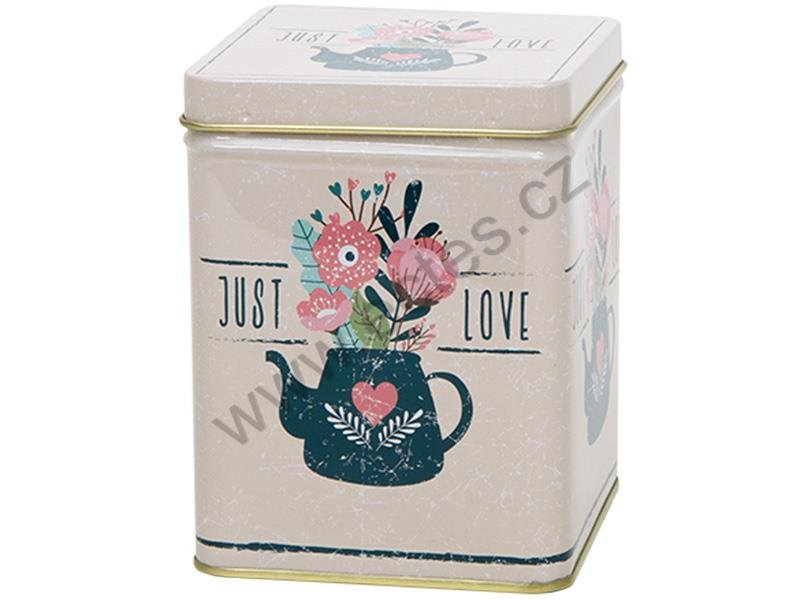 Plech.čaj 200g s pantem TEABLOOM
