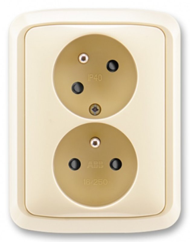 Dvojzásuvka 5513A-C02357