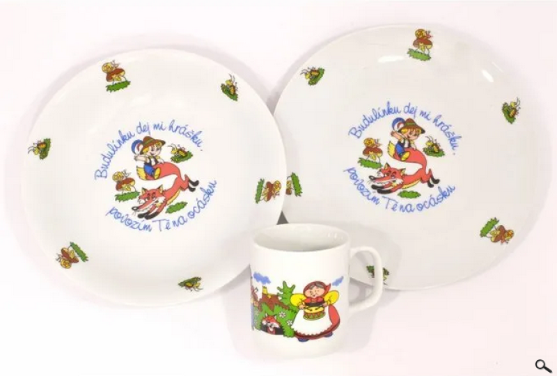 Dětská sada 3d  BUDULÍNEK