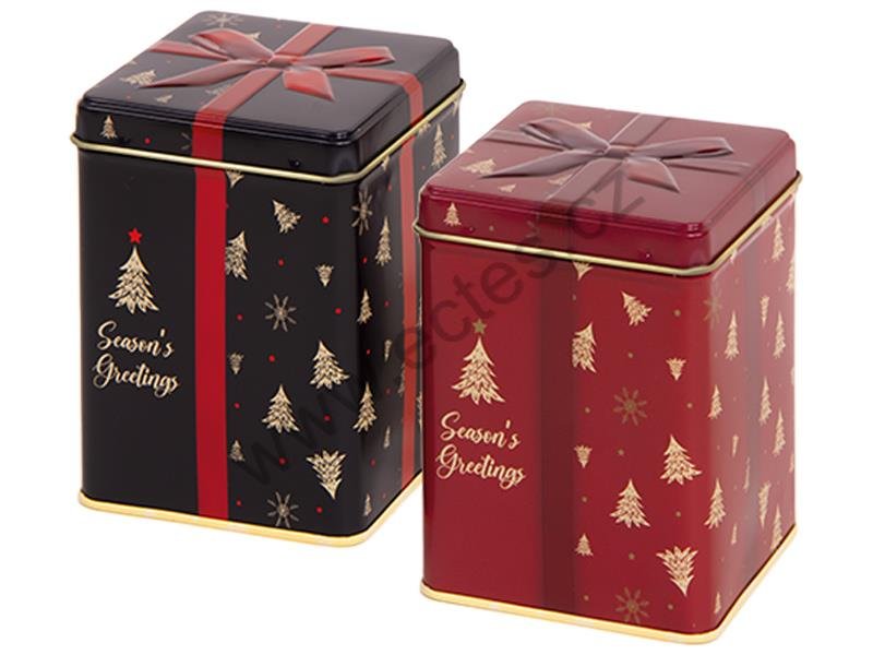 Plech.čaj 100g s pantem SEASON'S GREETINGS