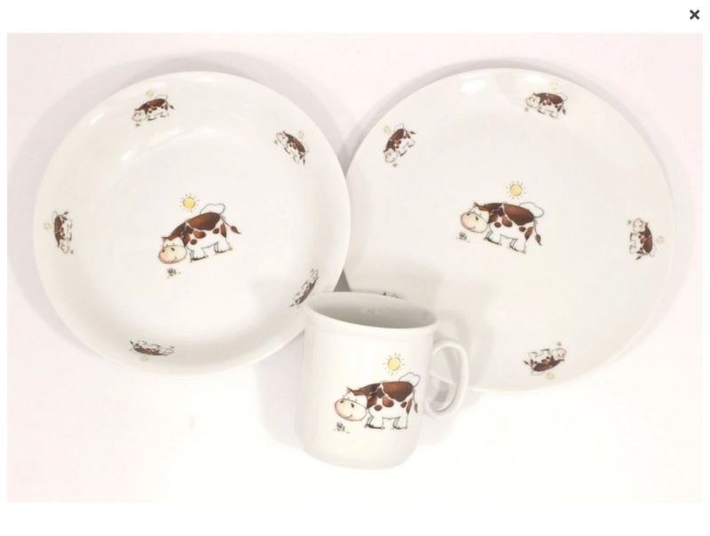 Dětská sada 3d KRAVIČKA