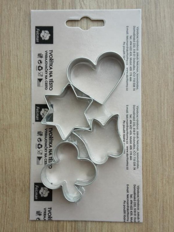 Vykrajovačky sada - tulipán