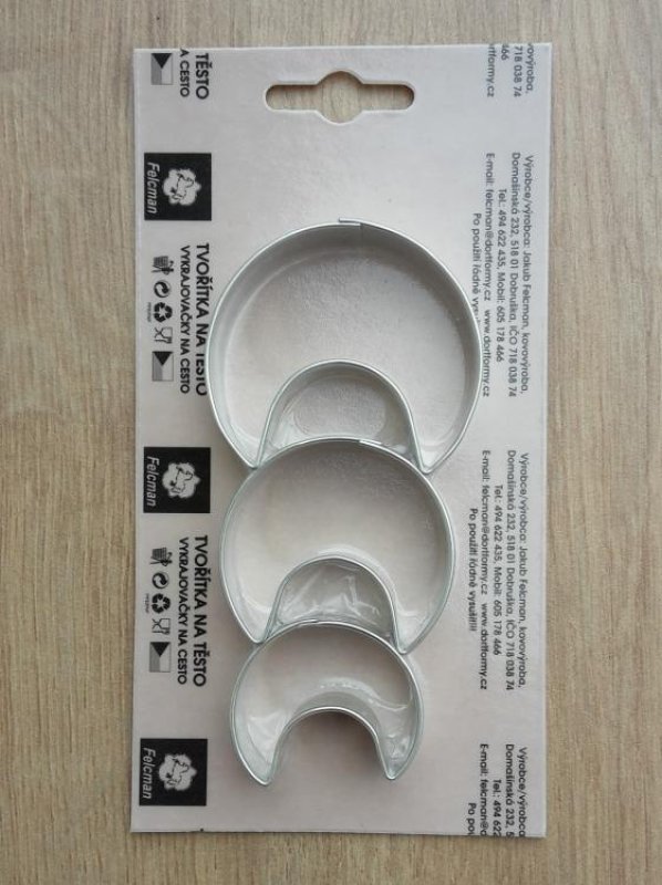 Vykrajovačky sada - rohlíčky