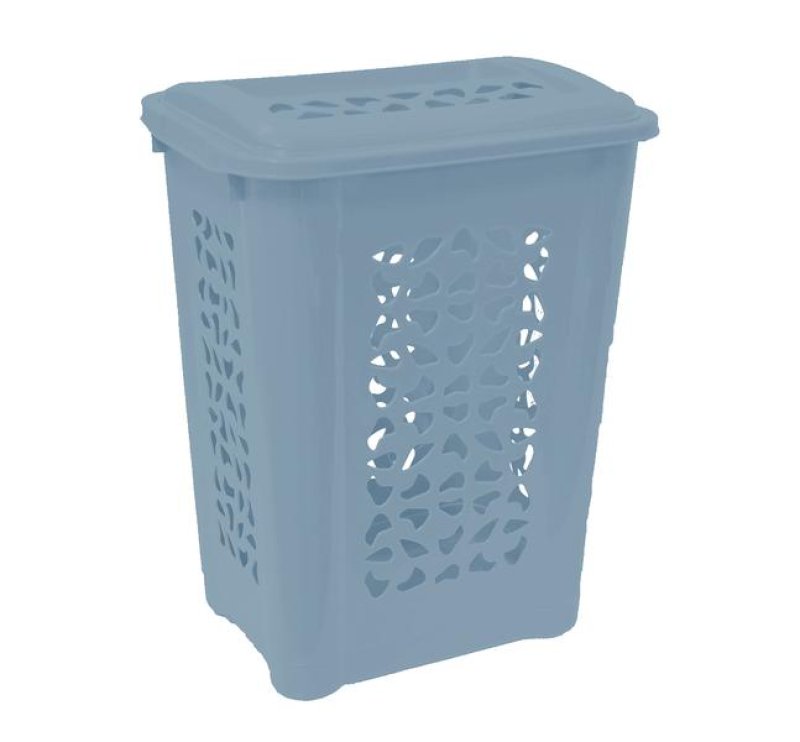Koš na špinavé prádlo 60L sev.modrá