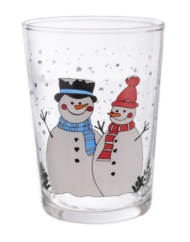 Sklen. SNĚHULÁK 0,5 l