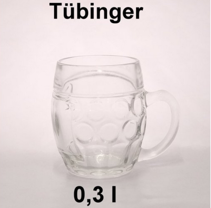 Sklenice - korbel 0,3 TUBINGER   nedek