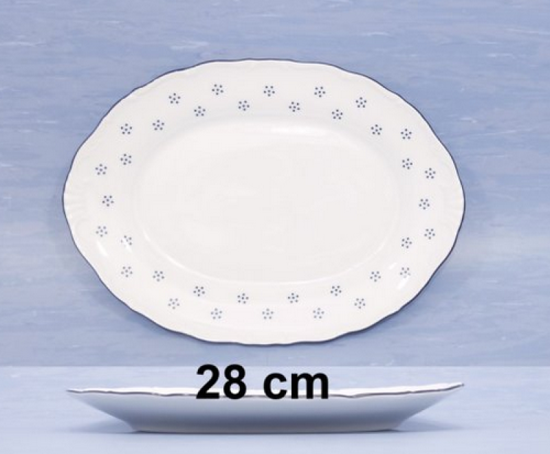 Mísa ovál 28cm Verona VALB