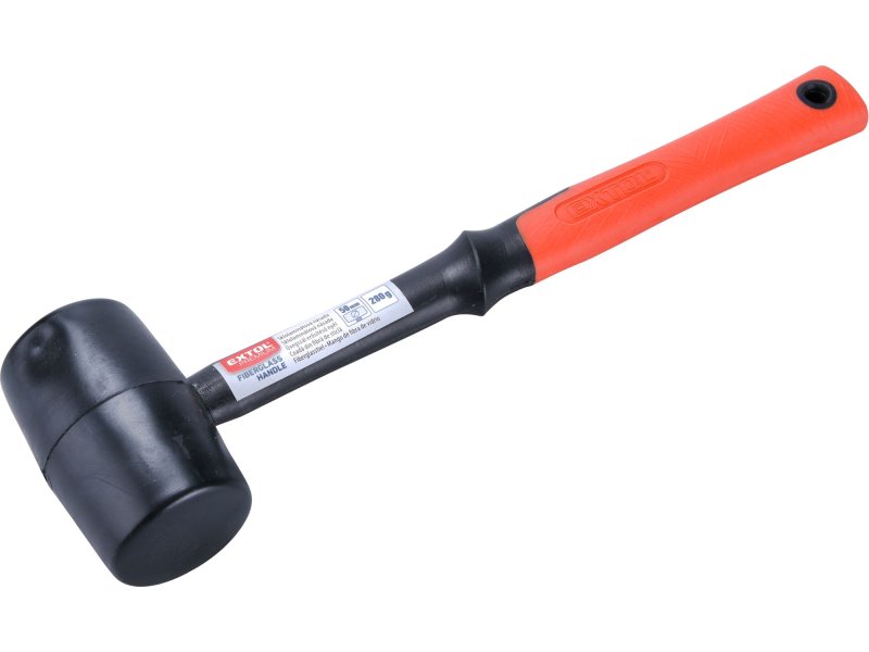 Palička pryžová černá, průměr 50mm, EXTOL 881101