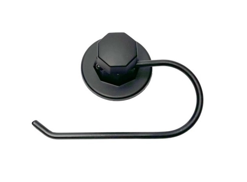 Držák na toal.černý vacuum 14x11cm