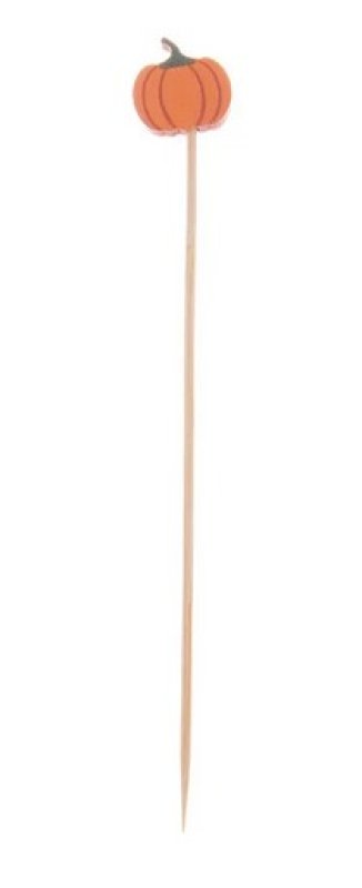 Napichovátka bambus Haloween dýně 20ks