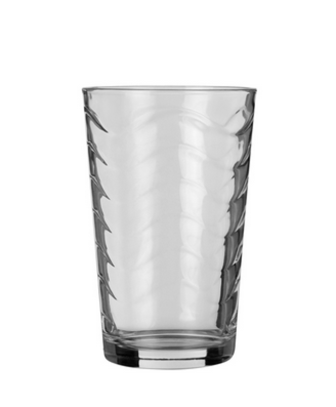 Sklen. KARLA 220ml vlnky