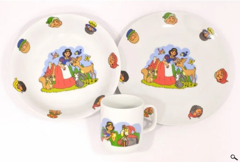 Dětská sada 3d  SNĚHURKA