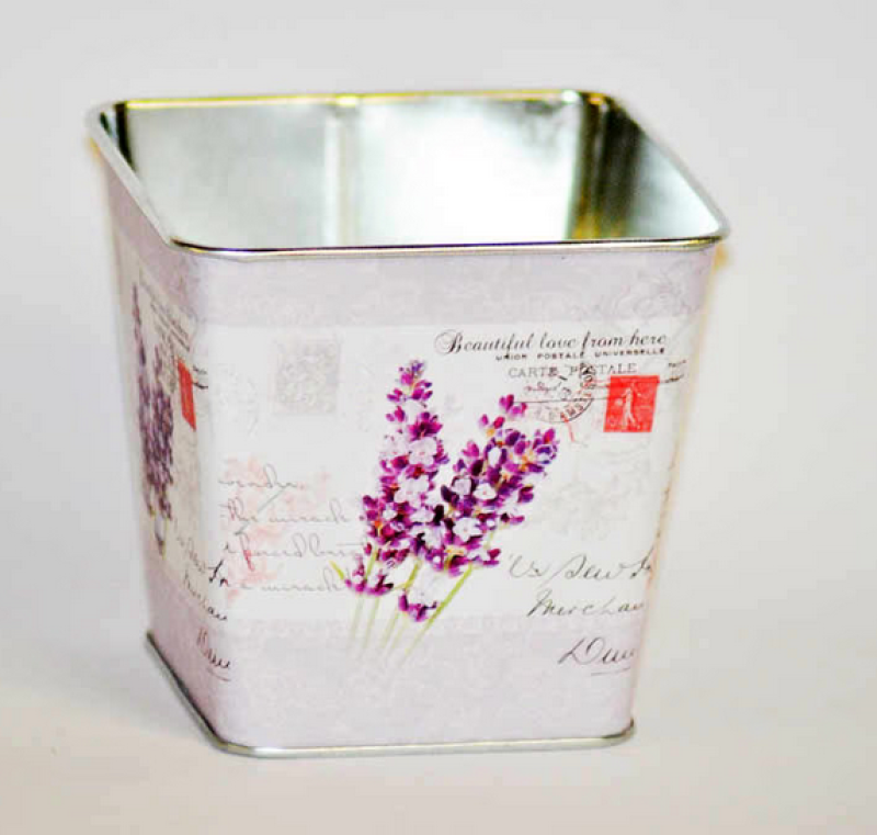 Obal na květináč hranatý 9,5cm