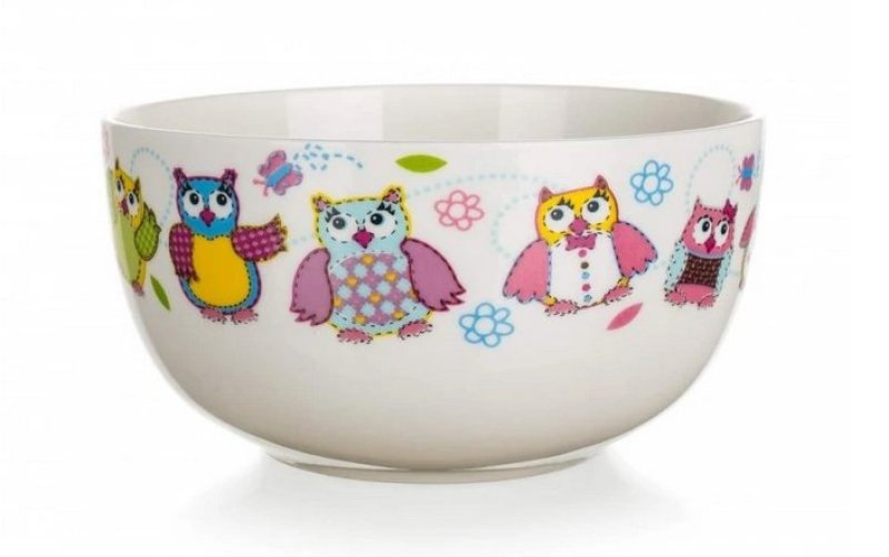Miska ker.13cm OWLS 550ml